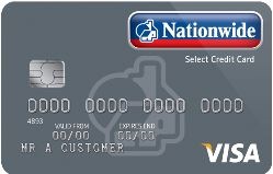 credit card nationwide select cards period purchase rate