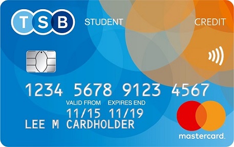 student card bank Card Credit TSB  Student  Ex/C Moneywise